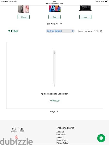 Apple pencil 2nd Generation 1