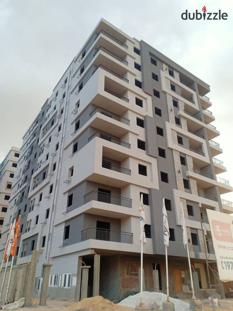 Apartment for sale on the ground floor and Garden in Zahraa Maadi, Divide into New Degla, next to Wadi Degla Club, in installments 2