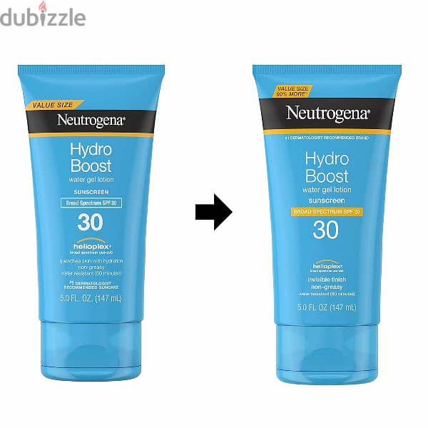 Neutrogena Hydro Boost Moisturizing Sunscreen Lotion, SPF 30, 88ml 10