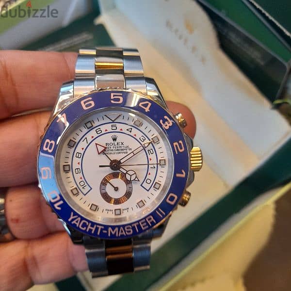 Rolex yachtmaster 2 half gold similar original 4