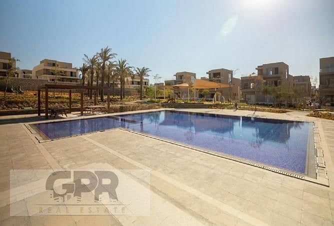 Standalone villa 390m with installments over 8y in Palm Hills New Cairo    بالم هيلز التجمع الخامس 11