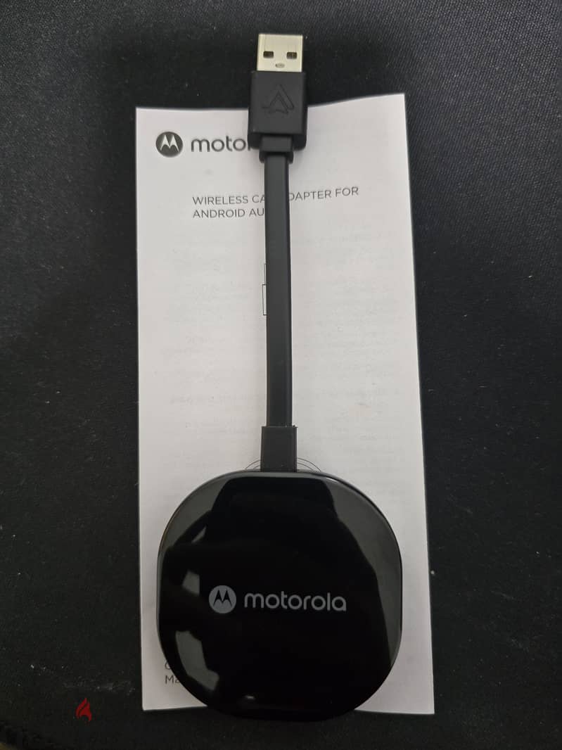 Wireless Android Auto Adapter - Motorola MA1 0