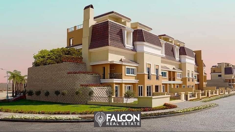 For sale S-VILLA in the most distinguished compound in New Cairo from the Misr City Housing and Development Company in installments over 8 years 1