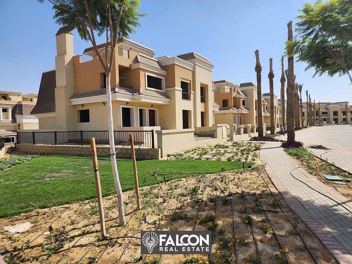 For sale S-VILLA in the most distinguished compound in New Cairo from the Misr City Housing and Development Company in installments over 8 years 13