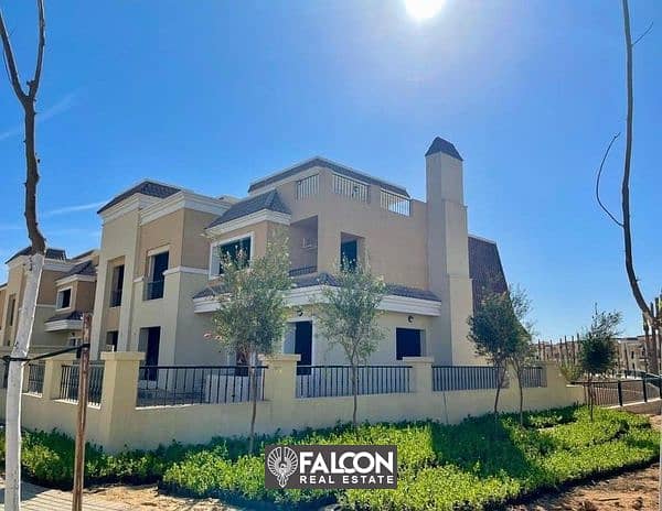 For sale S-VILLA in the most distinguished compound in New Cairo from the Misr City Housing and Development Company in installments over 8 years 14