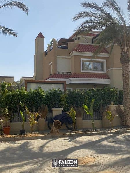 للبيع S-VILLA ف اميز كميوند ف القاهره الجديده من شركه مدينه مصر الاسكان و التعمير بالتقسيط ع 8 سنين 16