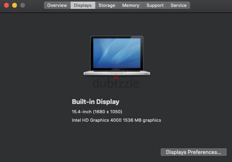 MacBook pro 2012 1