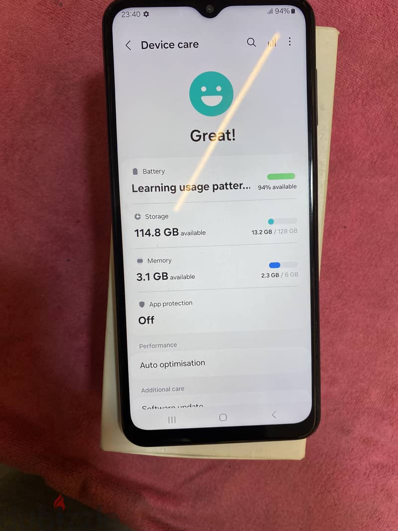 Samsung a23 128g 6 Ram 5