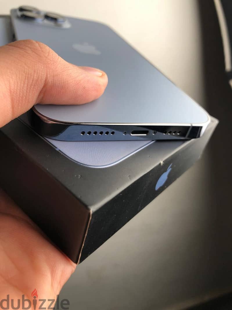 iphone 13 pro max خط	128GB	كسر زيرو ( بطارية 86% & بالكرتونة ) 1