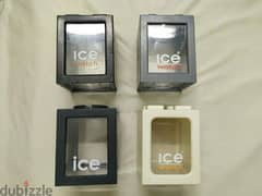 علب ساعه ايس Ice Watch العلبه الواحده ب 120