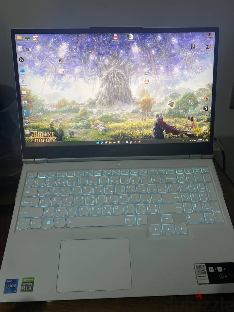 Lenovo Legion 5 15ITH6 White edition GAMING LAPTOP 1