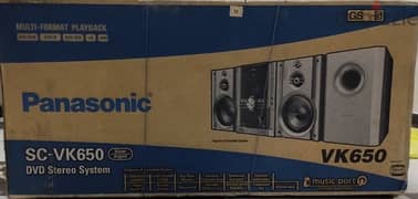 Panasonic SC-VK650 DVD Stereo System 0