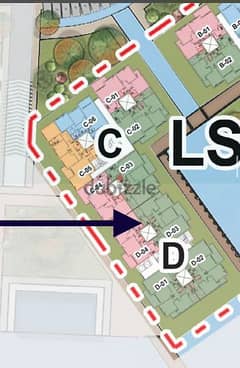 أقل اوفر اقساط قديمة / شقة 155م Lakeside تطوير المستقبل سيتى