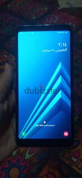 تليفون سامسونج A8+بدون مشتملات بسعر لقطه ٦٤/٤ 7