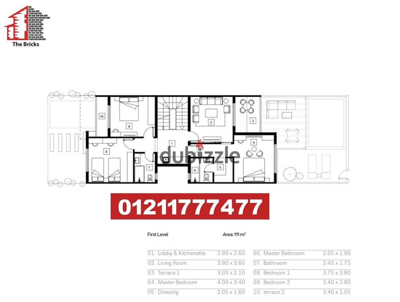 Townhouse for sale in Trio Gardens, 5th Settlement Compounds Area : Town House With Penthouse Trio M squared Over 8 y new Cairo Project : Trio Garde 2