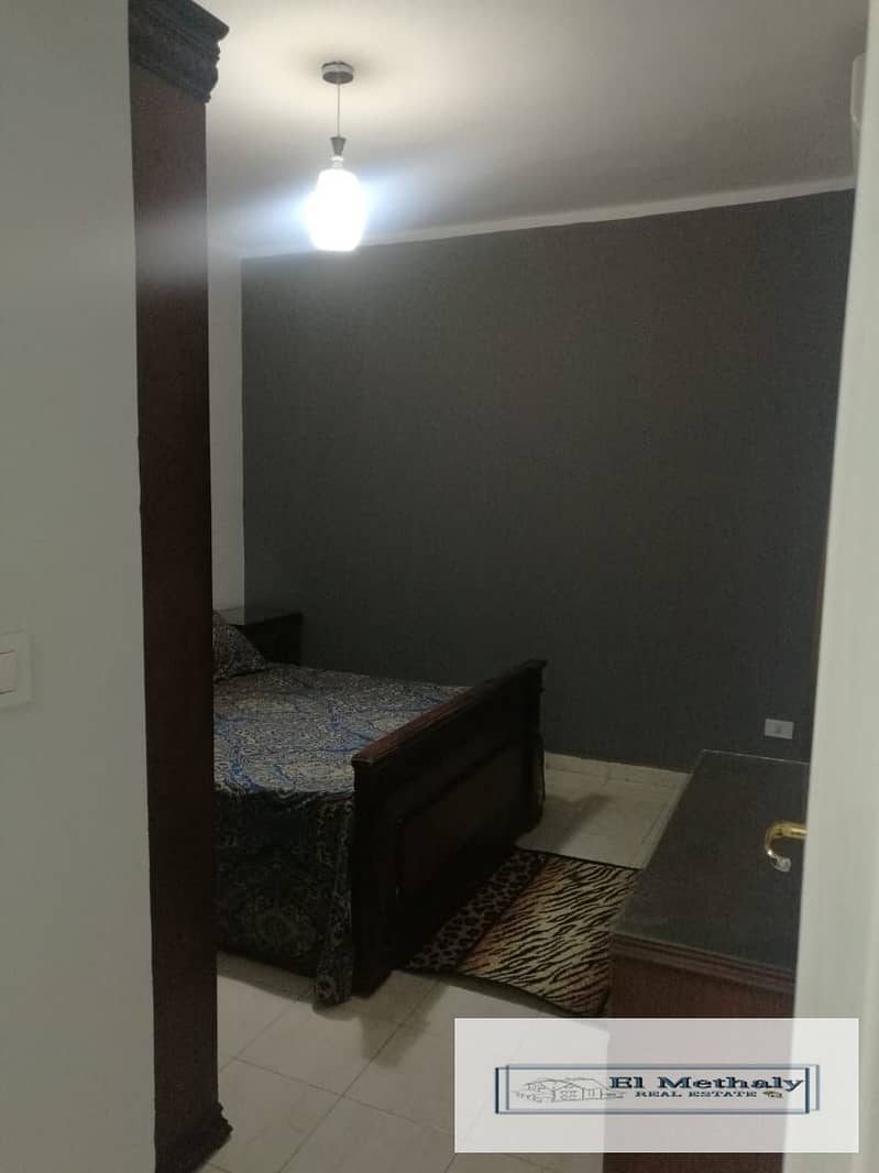 apartment for rent furnished in Al Rehab City 3