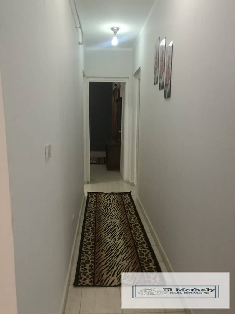 apartment for rent furnished in Al Rehab City 4