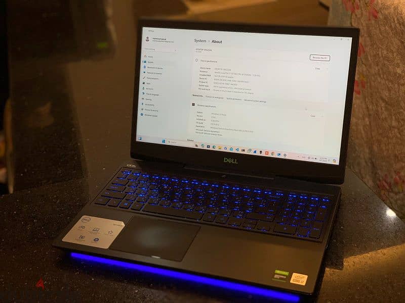 Dell G5 corei7 10750h Gtx 1650 to 6g 6