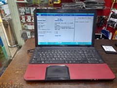 laptop toshiba حالة ممتازة