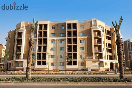 Apartment 155. M in Al Maksed residence district d6 New capital fully finished with a very prime location for sale with down payment and installments