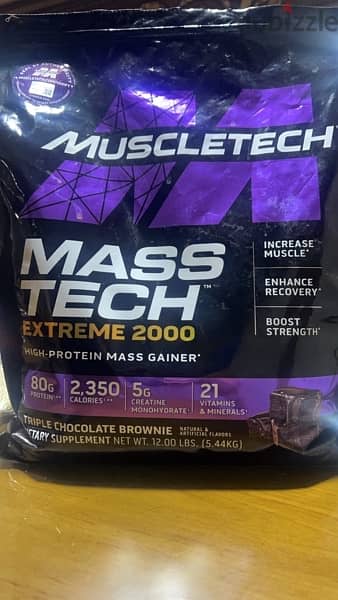 MuscleTech Mass tech extreme 2000 mass gainer