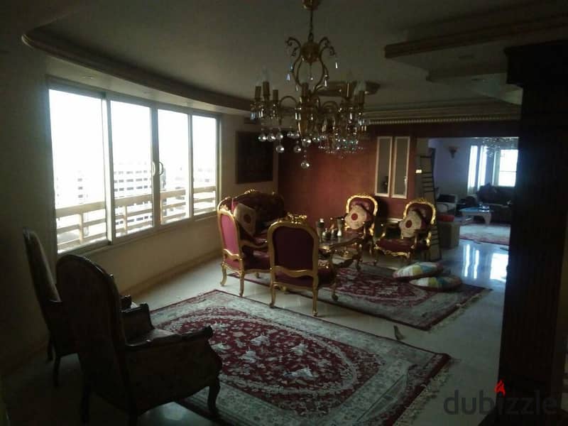 Apartment For sale,475m + 100m roor in Ibn El Hakam Sq 19