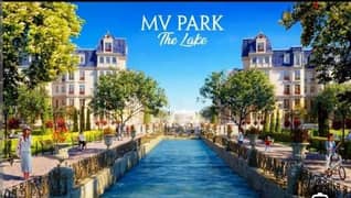 للبيع شقه 165م ماونتن فيو اي ستي اكتوبر -(Douple View) The lake & Gard