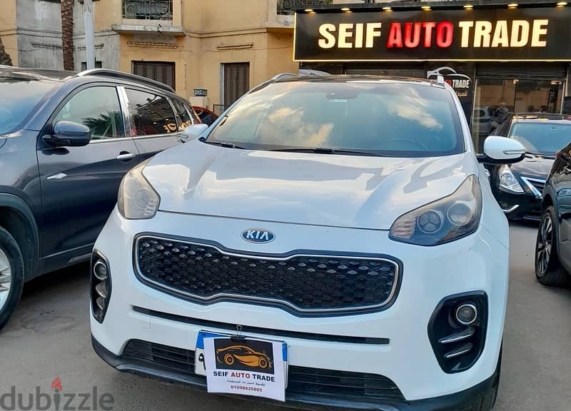 Kia Sportage 2019كيا سبورتاج أعلي فئة فابريكة بمقدم ٤٥٠ الف 0