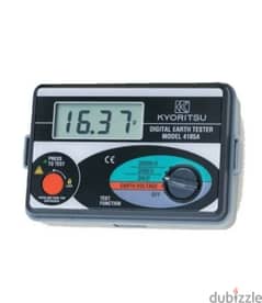 جهاز قياس مقاومة الارضي ( kyoritsu digital earth tester 4105a )