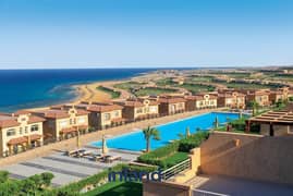 Twin House for sale less than the company price, immediate receipt finished in Telal Sokhna Village near Porto Sokhna and AL Galala City