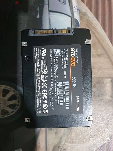 Samsung evo 870 SSD  500GB 2