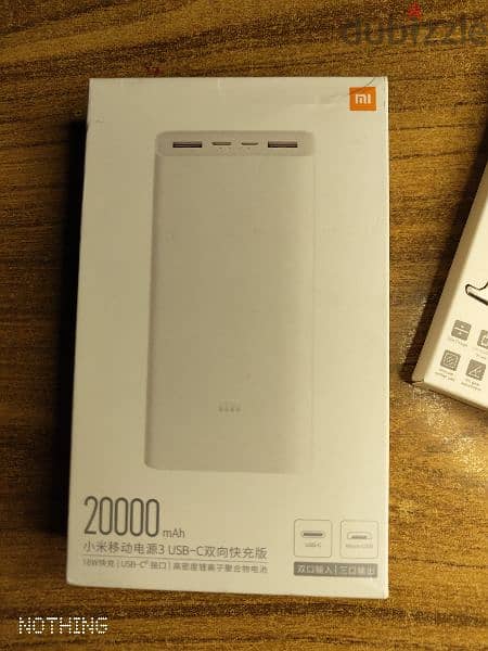 xiaomi power bank 20000mAh شاومي باور بانك 1