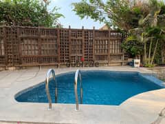 For Rent Furnished Villa With Swimming Pool in Compound Katameya Residence