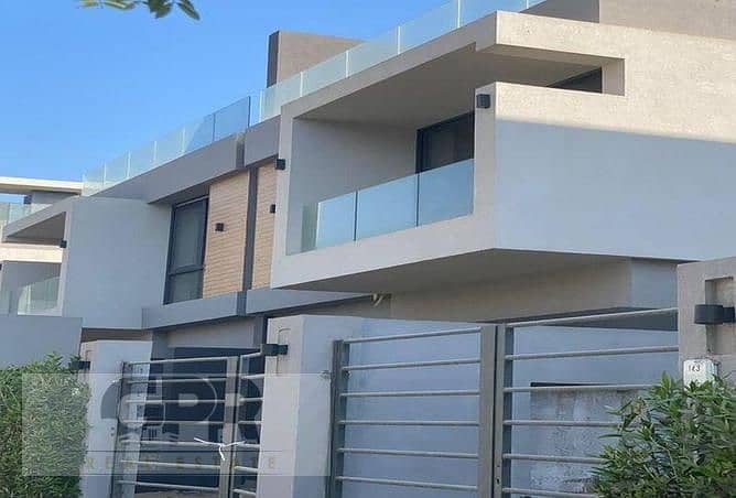 توين فيلا للبيع 274 متر في لافيستا الباتيو تاون التجمع الخامس باقساط علي 7 سنوات Twin villa 274m for sale in La Vista Patio Town New Cairo 5