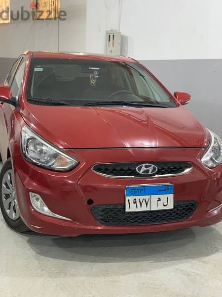 Hyundai Accent RB 2022 for rent - هيونداي اكسنت للايجار بسائق و بدون 0