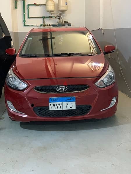 Hyundai Accent RB 2022 for rent - هيونداي اكسنت للايجار بسائق و بدون 1