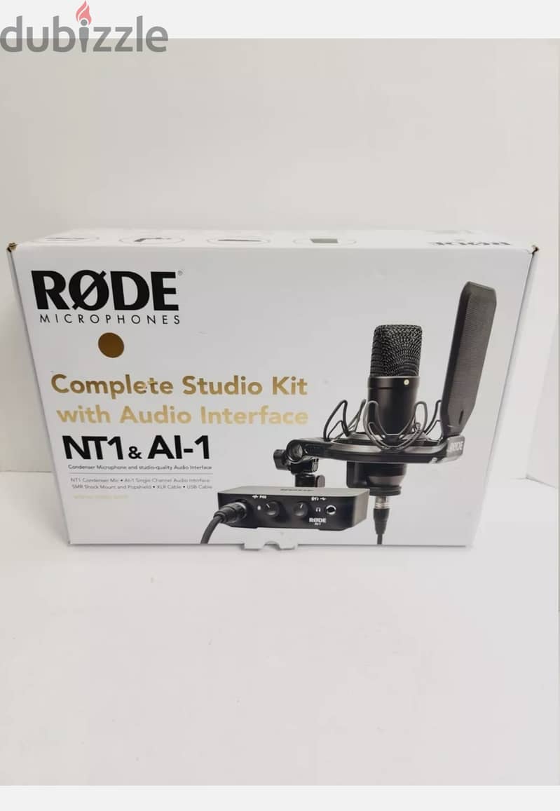 Rode NT1 &AI 1 Complete Studio Kit 4