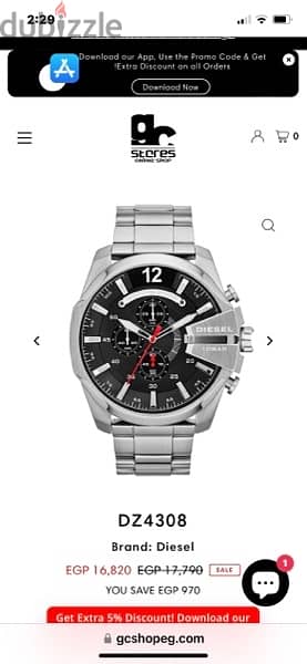 Disel Men’s Watch