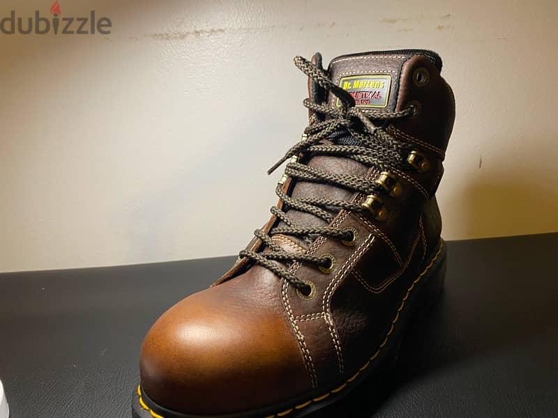 dr. martens industrial steel toe orignal shoes 1