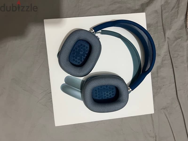 AirPod max blue  ايربود ماكس ازرق 6