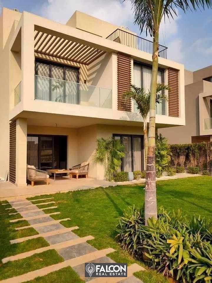 Villa for sale Finished 526m 10 year installments  Sodic East Al Shorouk 11