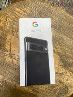 Google Pixel 7 Pro 5G 128/12G Black جديد متبرشم