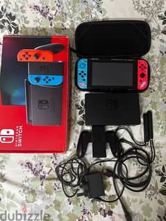 Nintendo Switch v2 + game + 2 cases