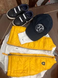 cap - shirt - vest - shoes for boy