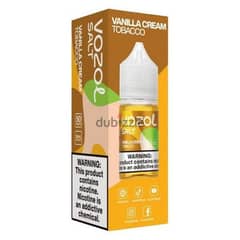 Vozol Vanilla Cream Tobacco Salt 0