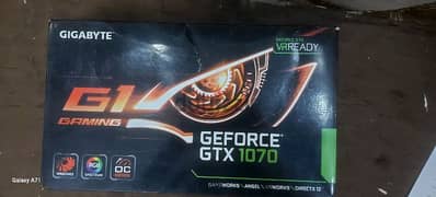 كارت شاشة Gigabyte gtx 1070 8Gb