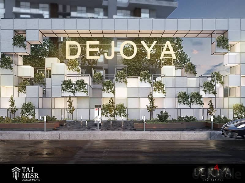 Apartment 144m with installments in front of the embassy district in the new capital in Dejoya 3 Compound 13