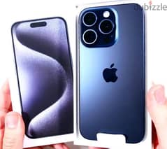 شريحتين IPhone 15 Pro مساحه 256 حاله جديده بسعر مميز