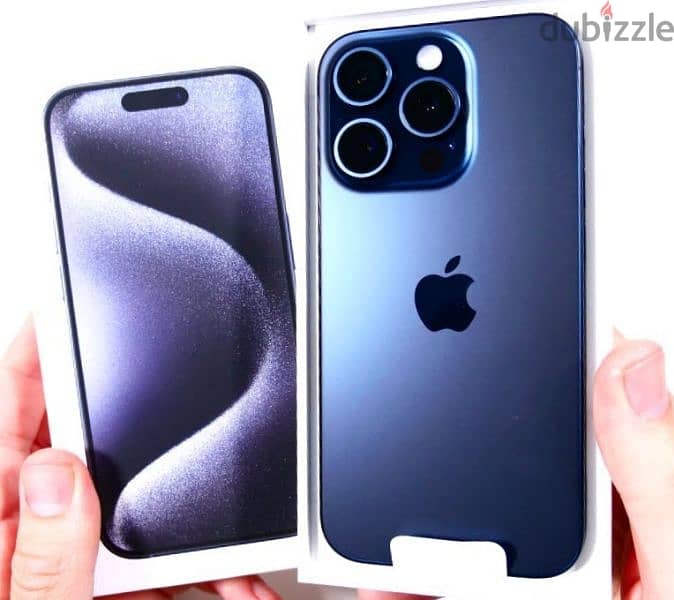 شريحتين IPhone 15 Pro مساحه 256 حاله جديده بسعر مميز 0