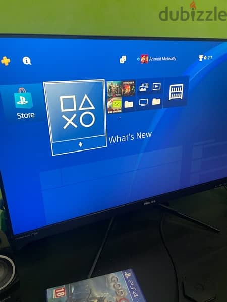 ps4 phat 500gb with 3 games - سوفت فوق ال١١ 1